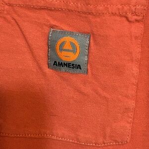 Amnesia Orange Pocket Tee